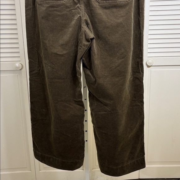 Talbots Stretch Corduroy Wide Leg Pants Size 16 - Picture 10 of 12